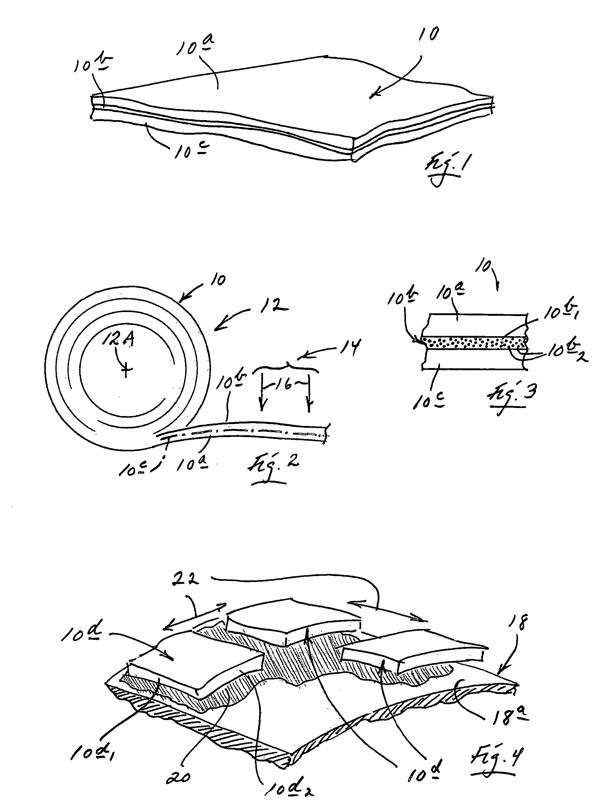 Adhereable, pre-fabricated, self-healing, anti-puncture coating for liquid container and methodology