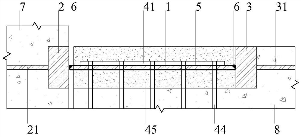 Replaceable energy-dissipating connection components for beam-to-column connections in fabricated concrete frames