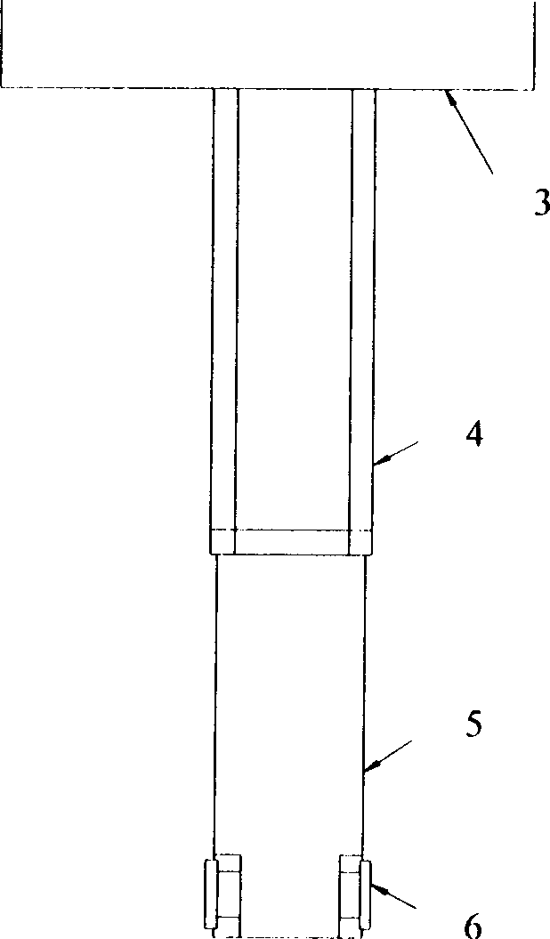 Low-speed diesel-engine frame guide-board reception cutter processing method