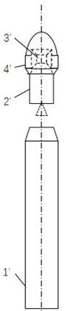 Conical top cover pull type recycling sub-orbital carrier rocket