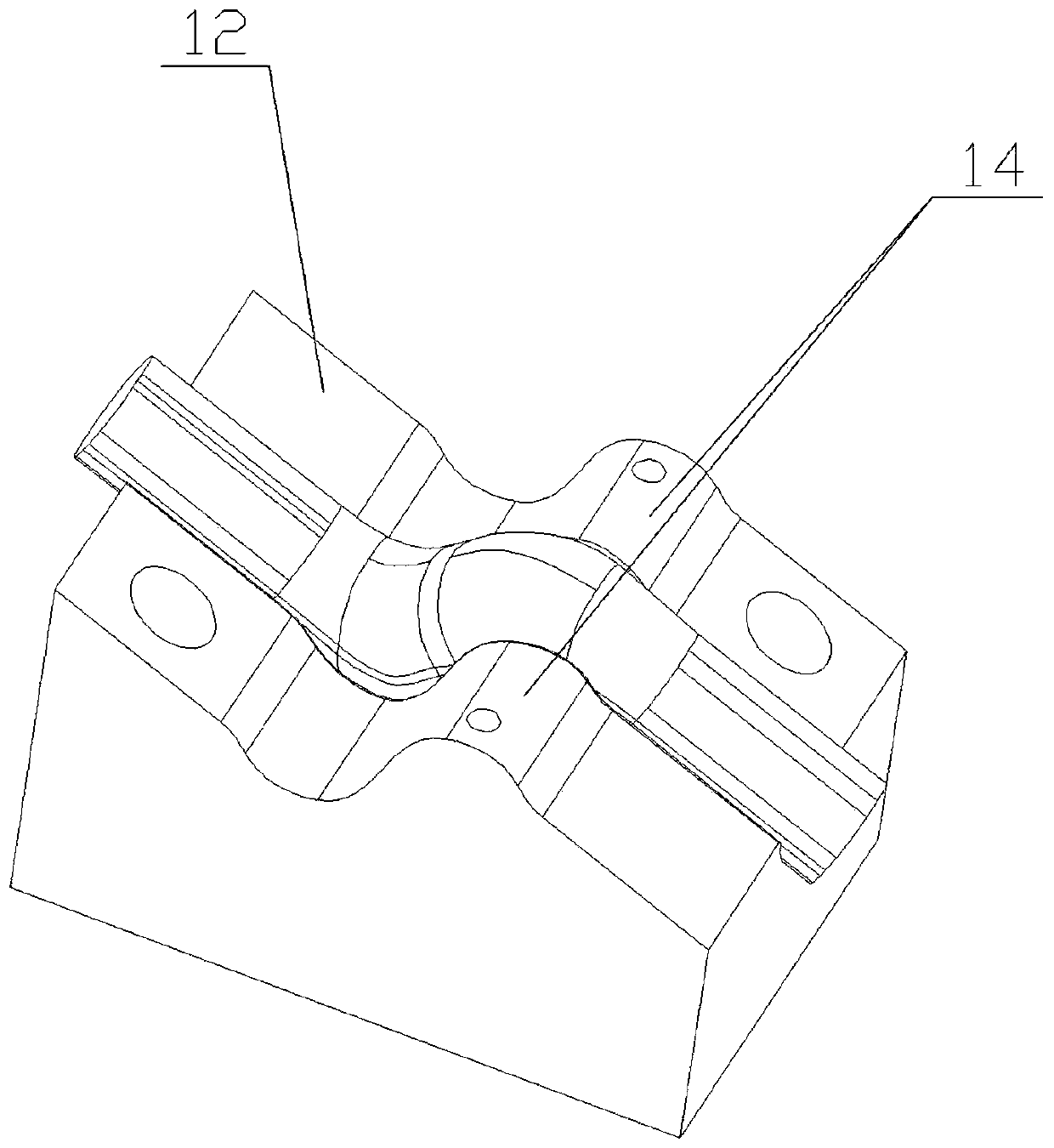 Preparation method of automobile bend pipe