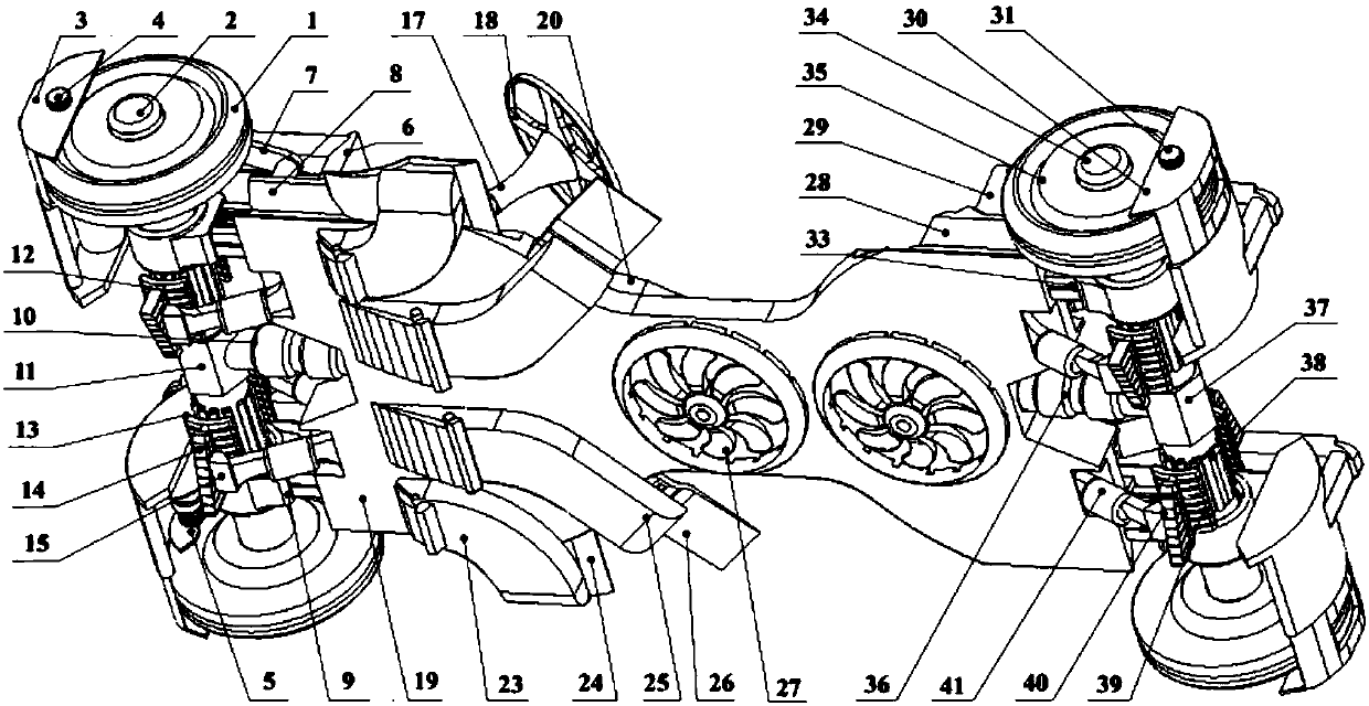 Multifunctional brake device for vehicle