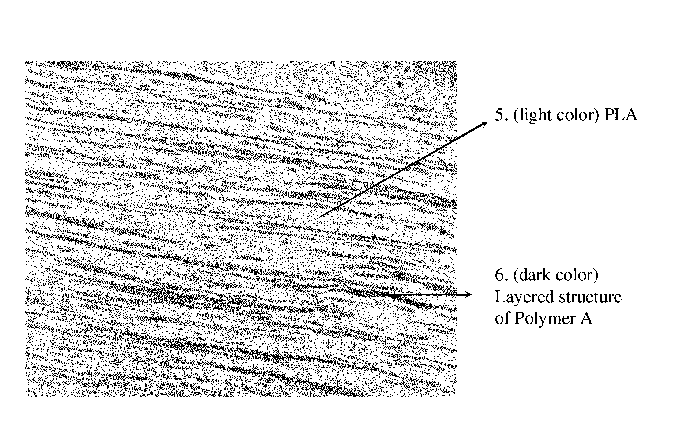 Biaxially oriented polylactic acid film with reduced noise level
