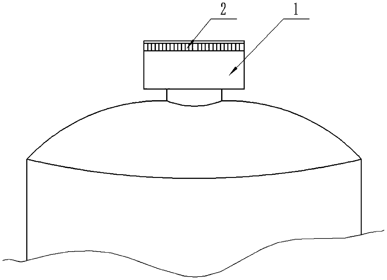 Airtight component and sealing method of a neodymium-iron-boron material storage container