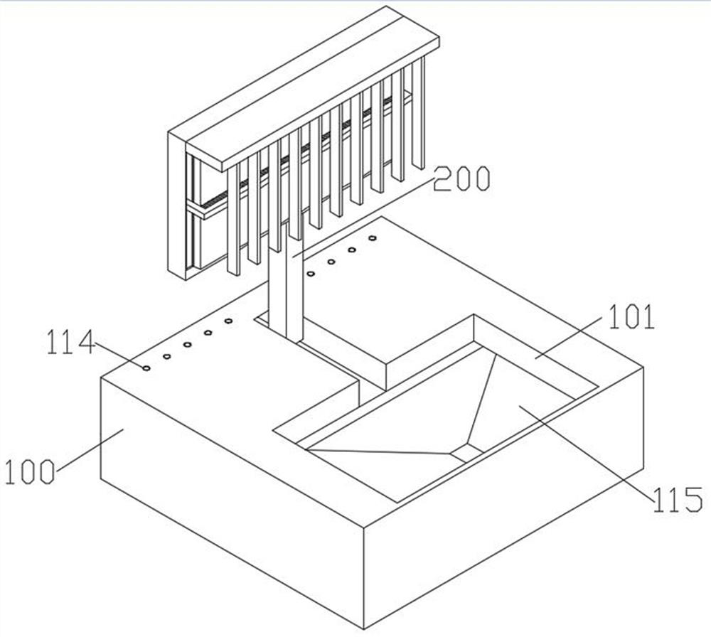 Emergency lighting device for coal mining