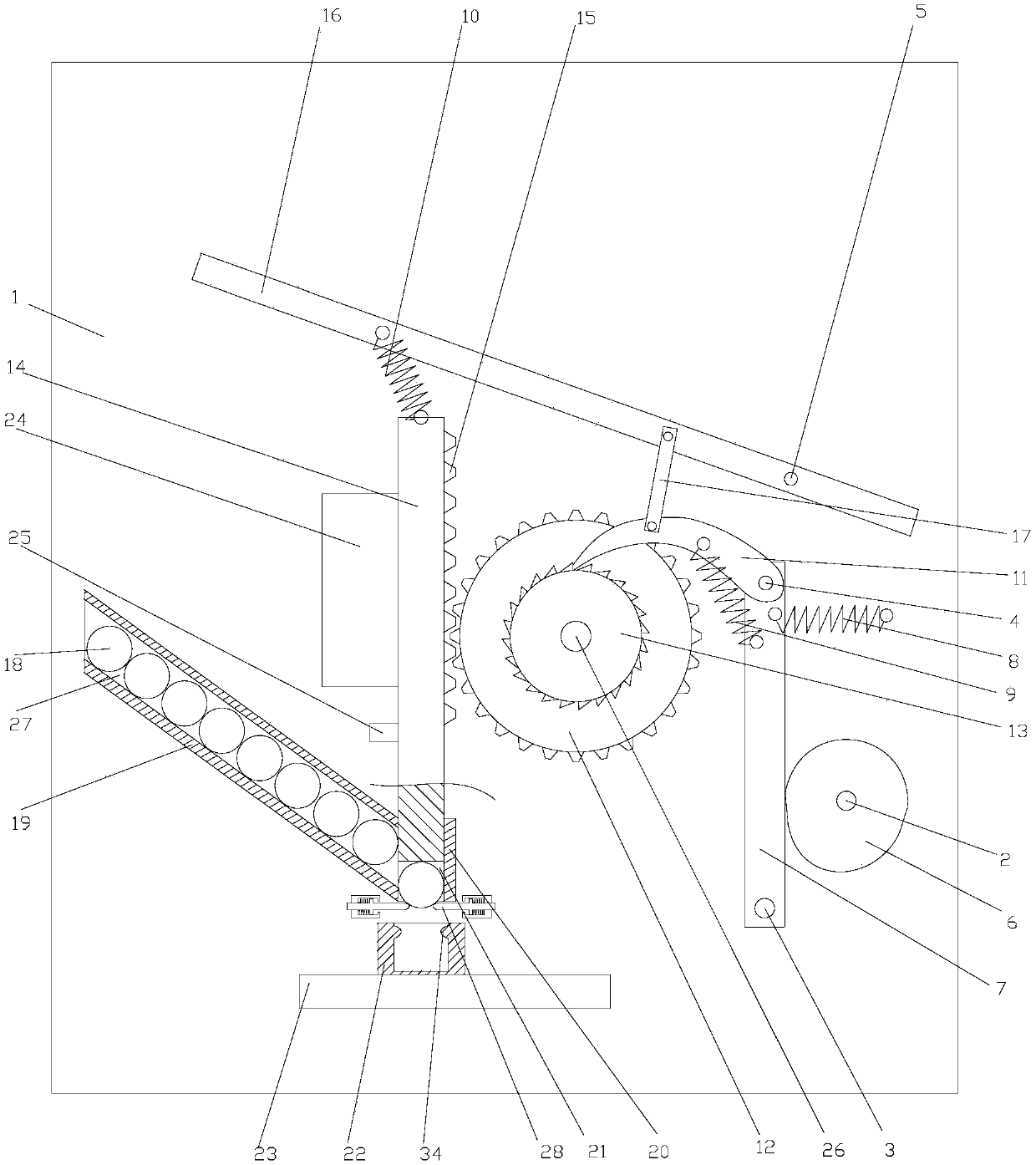 Automatic steel ball press machine