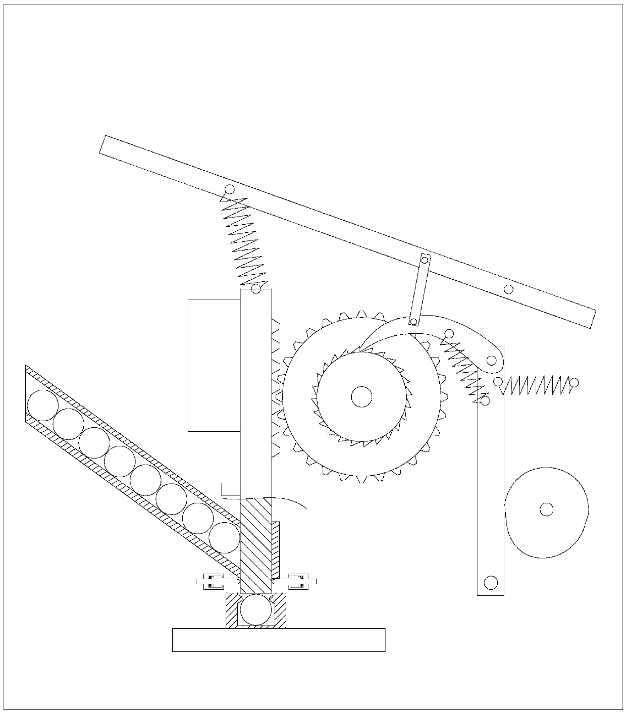 Automatic steel ball press machine