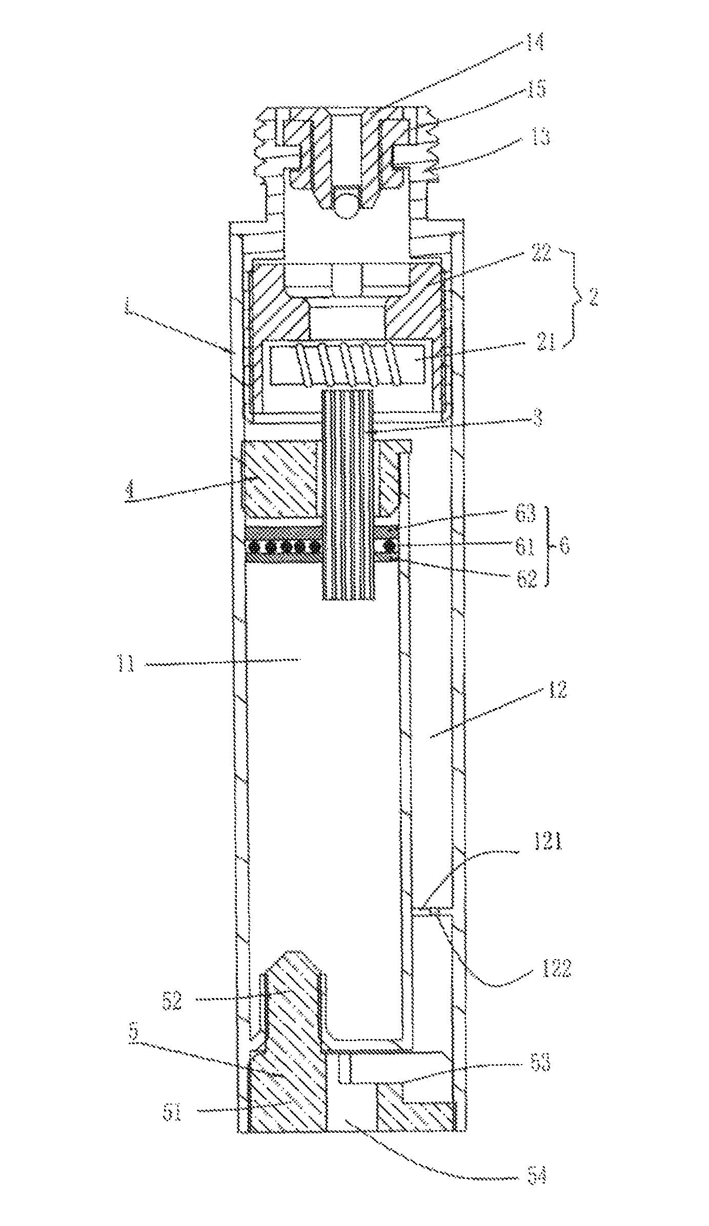 Mouthpiece device of electronic cigarette