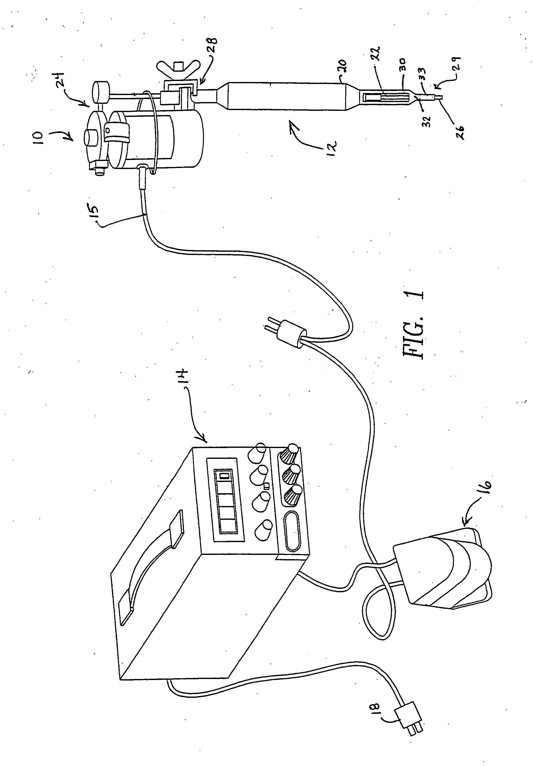 Method and apparatus for treating scar tissue