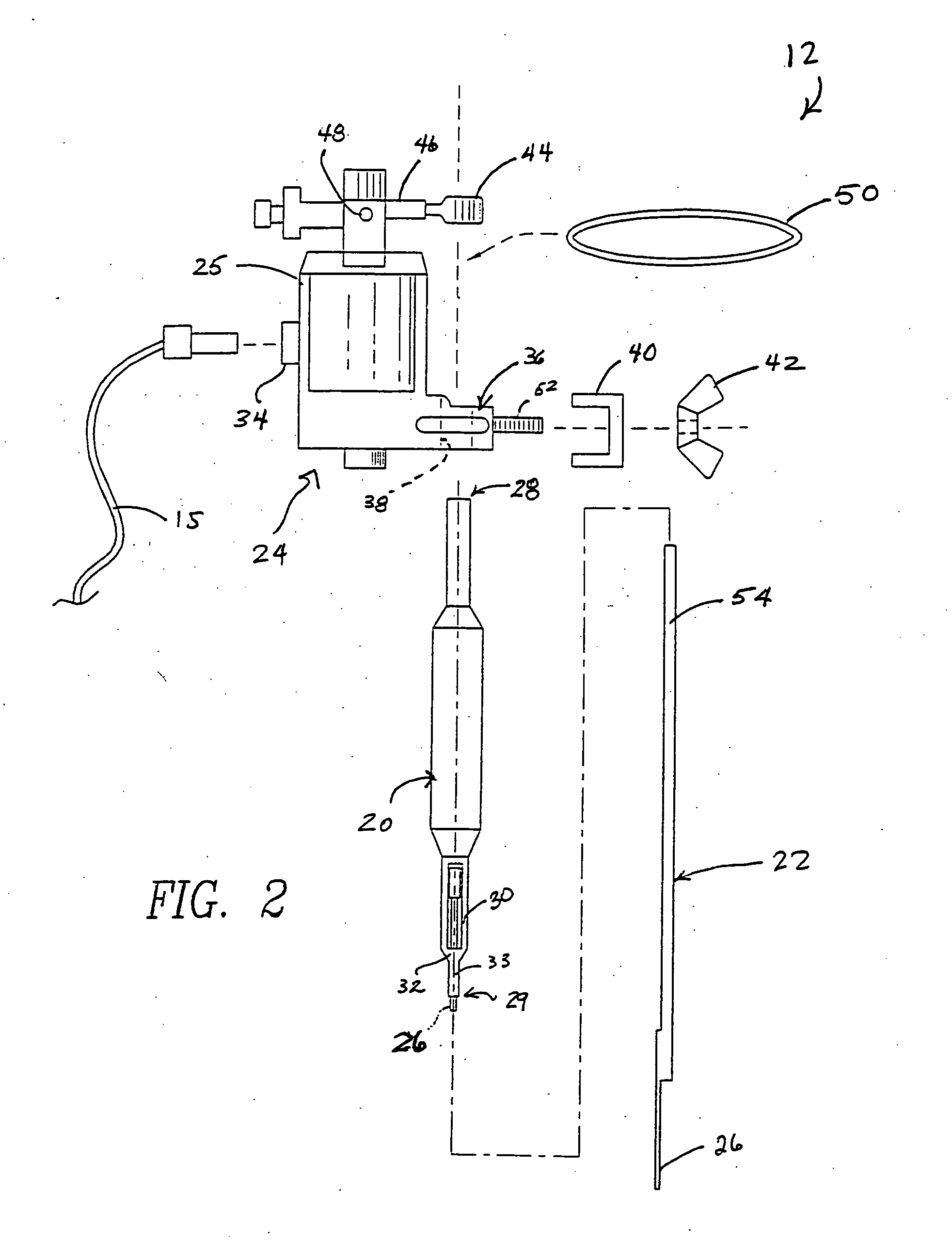 Method and apparatus for treating scar tissue