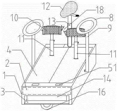 A monitoring and correcting device for hemiplegic patients