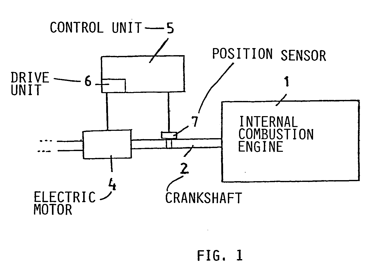 Method and control system for positioning a crankshaft of an internal combustion engine