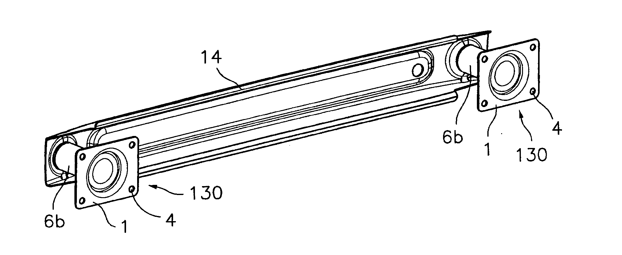 Method for producing a shock absorber and shock absorber thus obtained