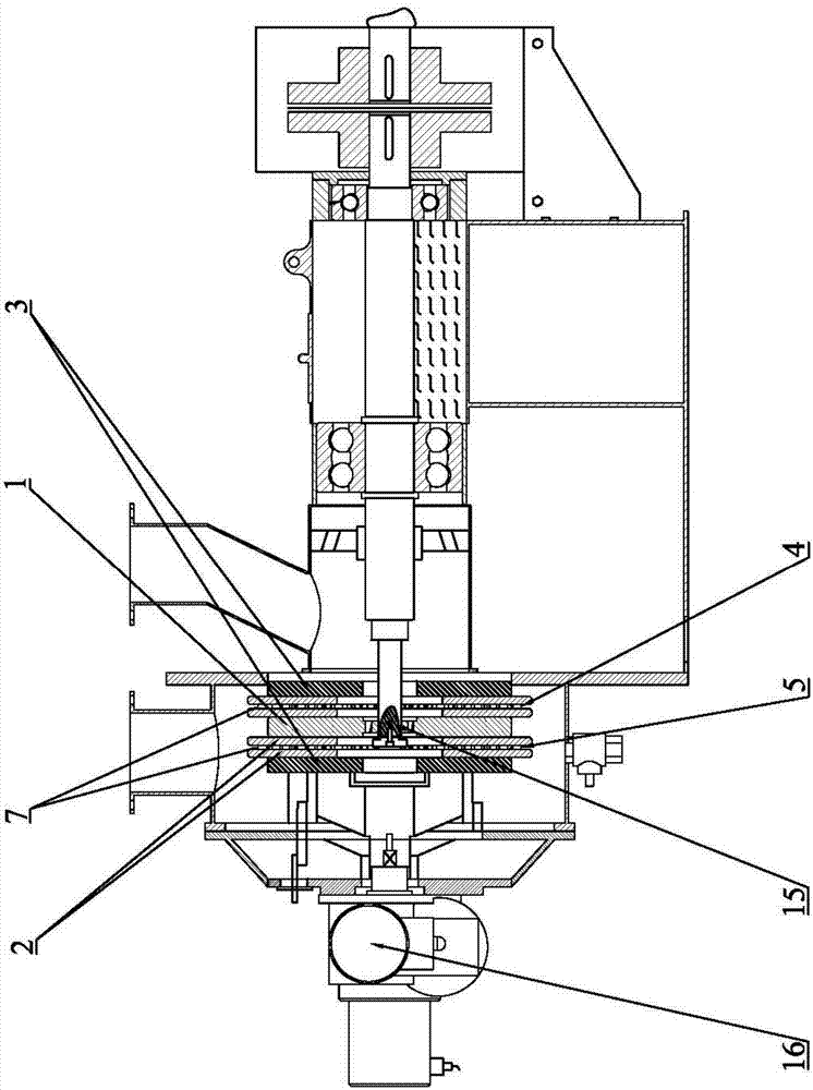 Soybean milk grinder rotor and soybean milk grinder