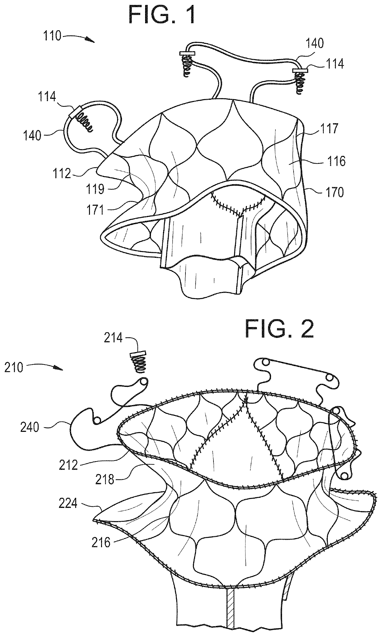 Devices and methods for anchoring transcatheter heart valve