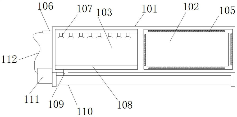 High-strength and high-conductivity copper alloy wire casting equipment for wave-proof sleeve and method thereof