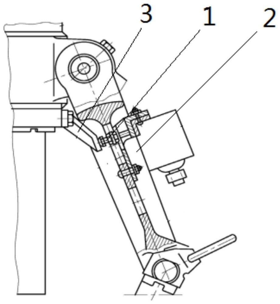 Adjusting method and adjusting device for inching switch of aircraft landing gear