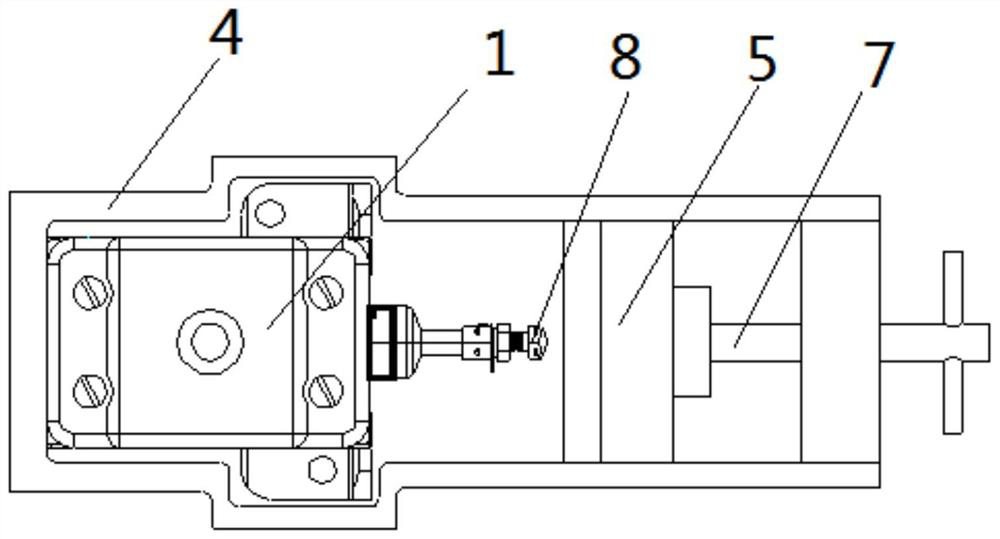 Adjusting method and adjusting device for inching switch of aircraft landing gear