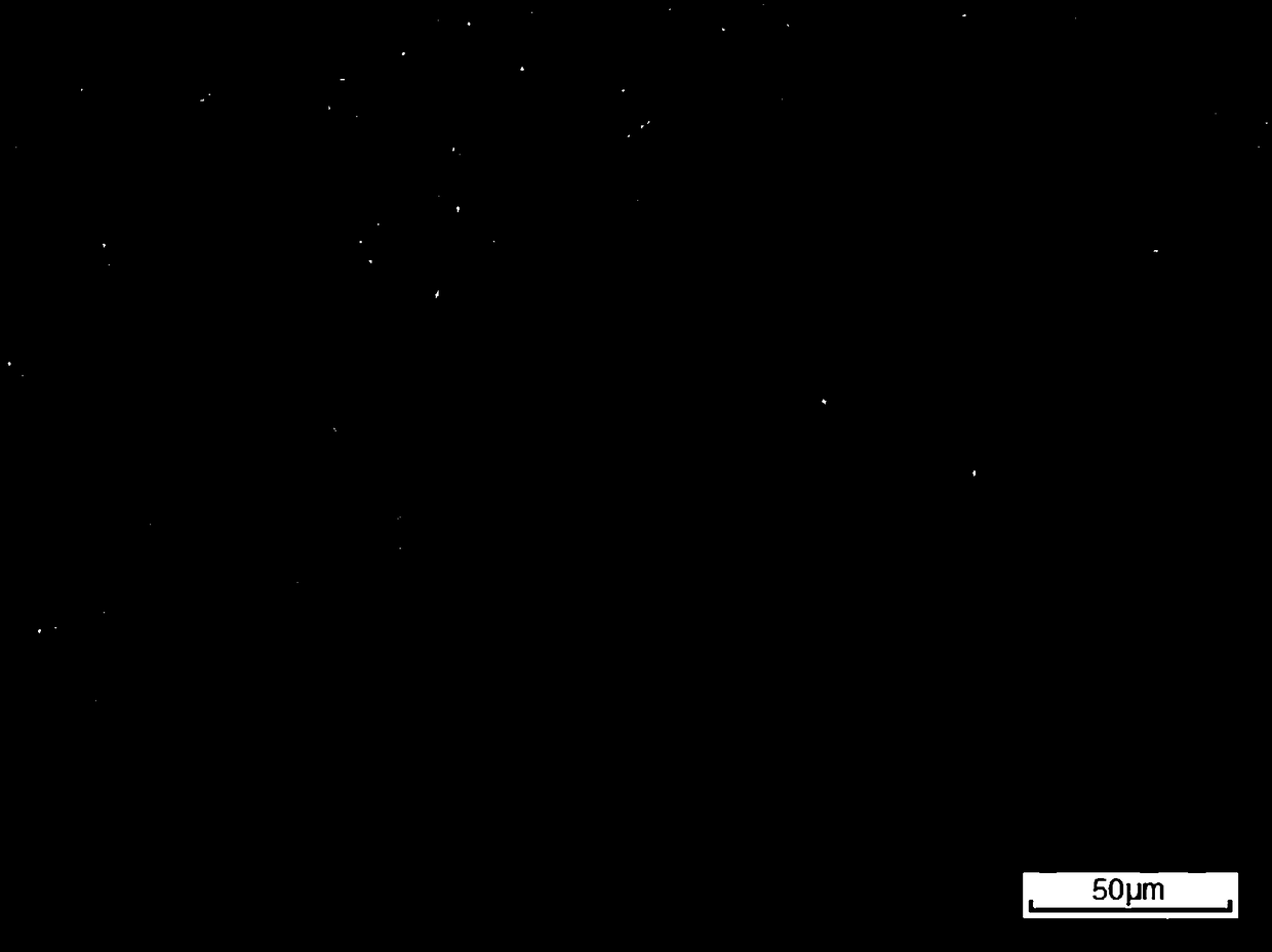 Preparation process of a molybdenum-niobium alloy sputtering target