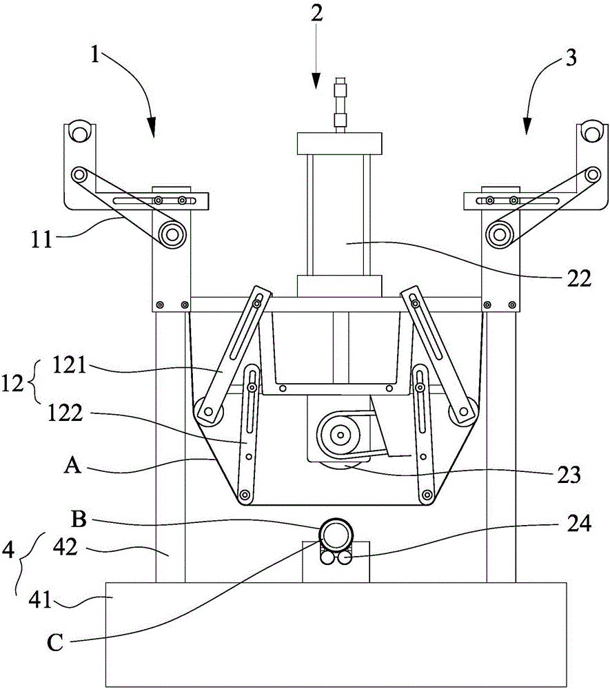 Heat transfer printing machine and method for curved-surface soft material