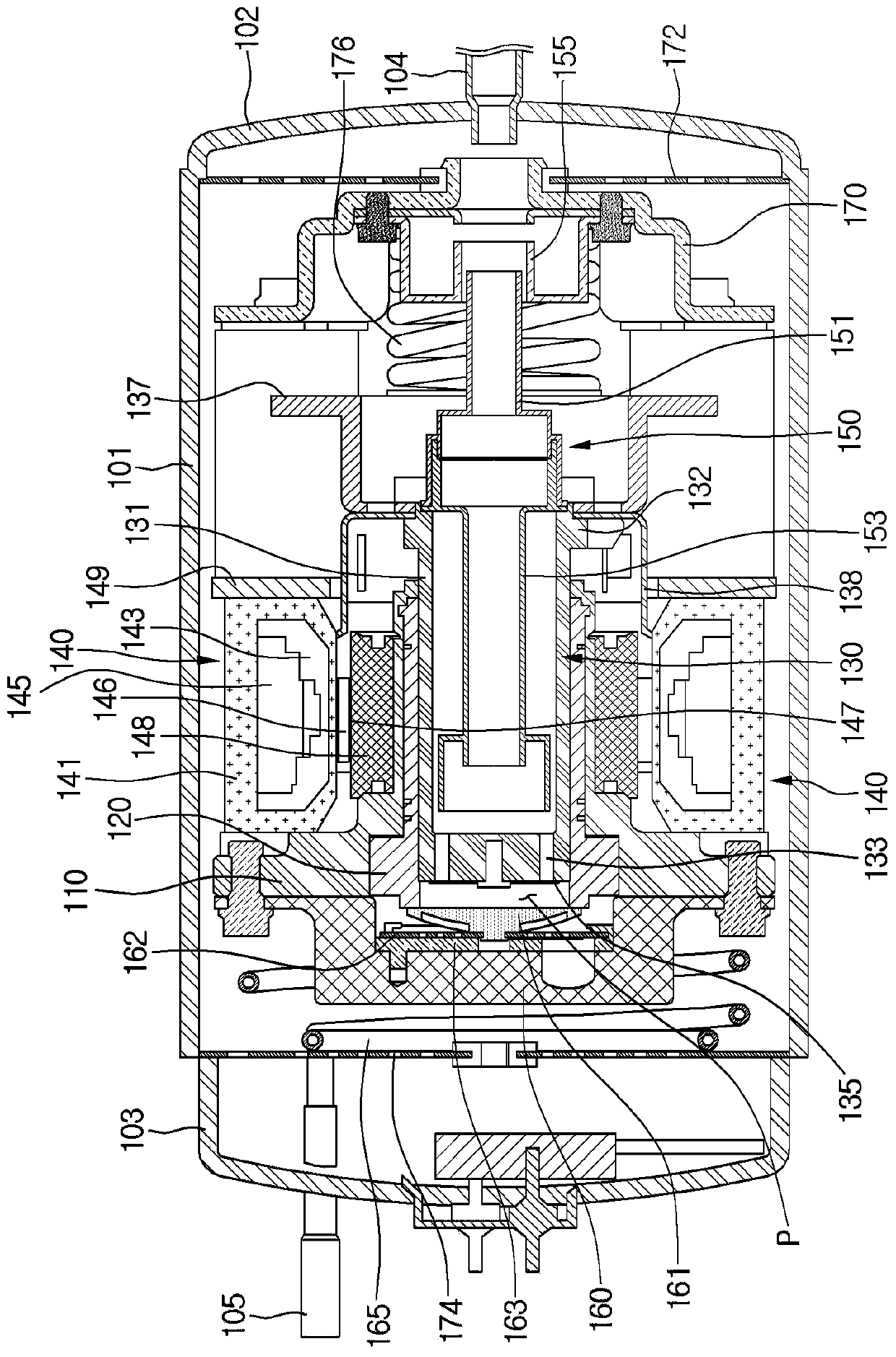 Linear compressor and manufacturing method thereof