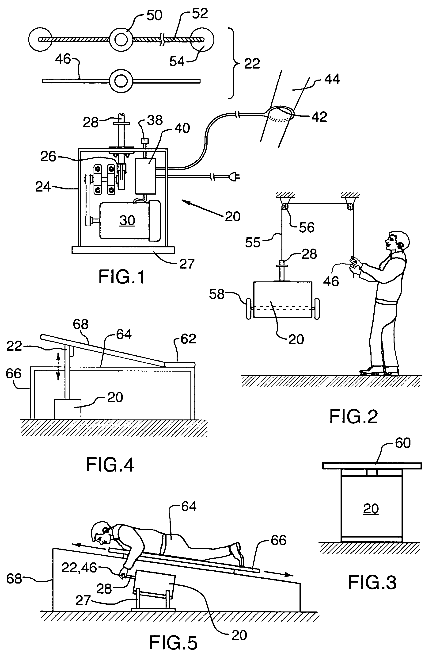 Body vibration generator having attachments for exercises to target body regions