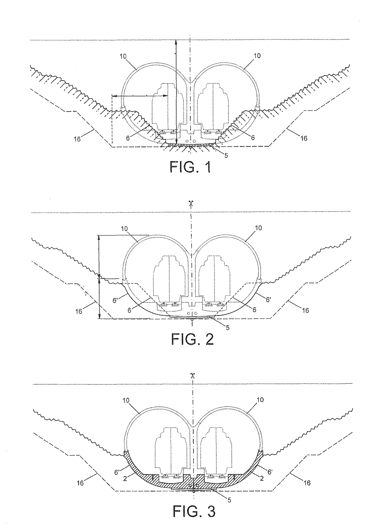 Arched cut-and-cover structure and method of its construction