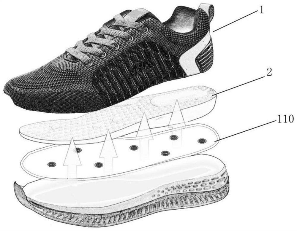 Multifunctional life cultivation and health preservation shoe