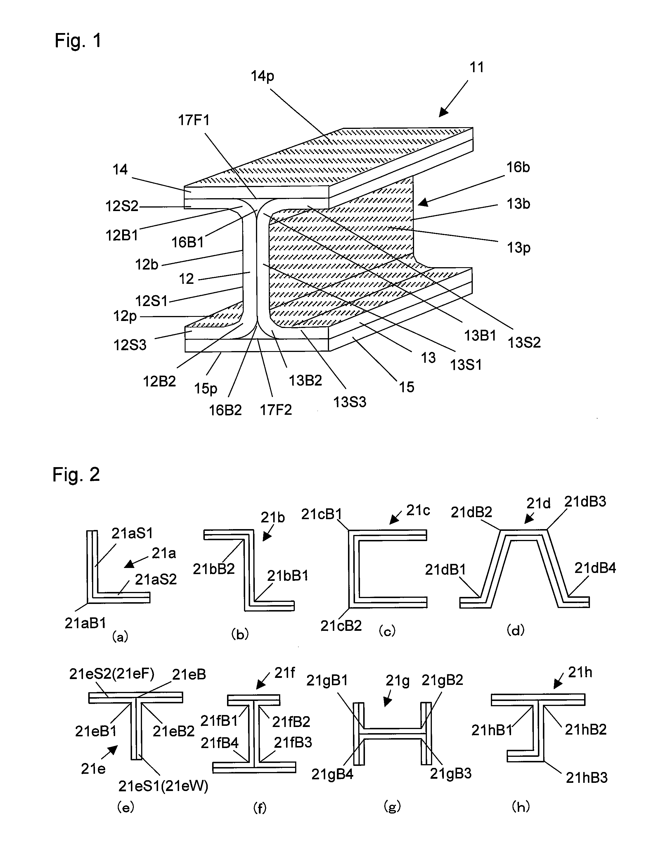 Preform for molding fiber-reinforced resin beam, process for producing the same, apparatus for producing the same, and process for producing fiber-reinforced resin beam