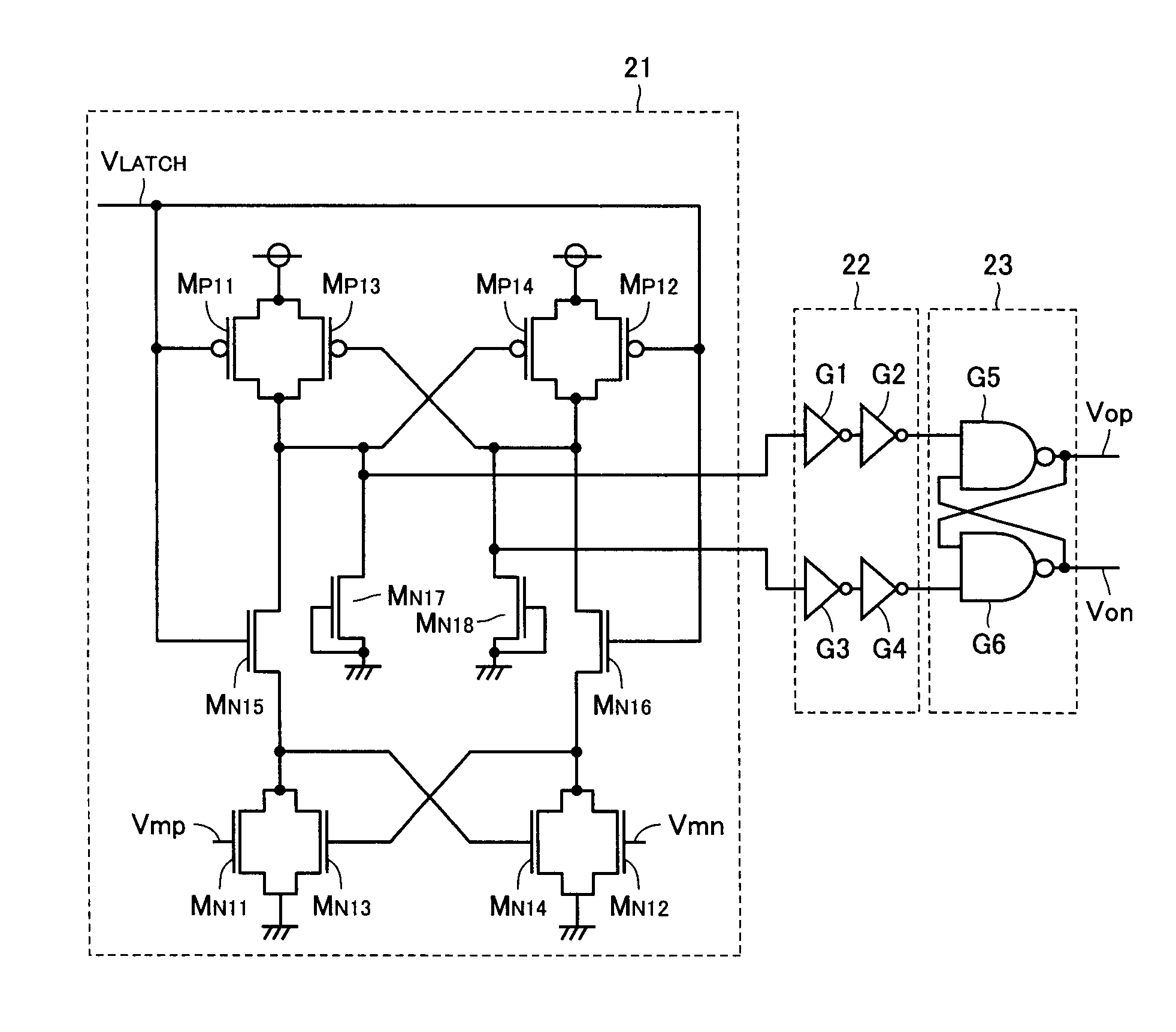 Semiconductor integrated circuit performing a voltage comparison and preventing deterioration of a voltage comparison accuracy