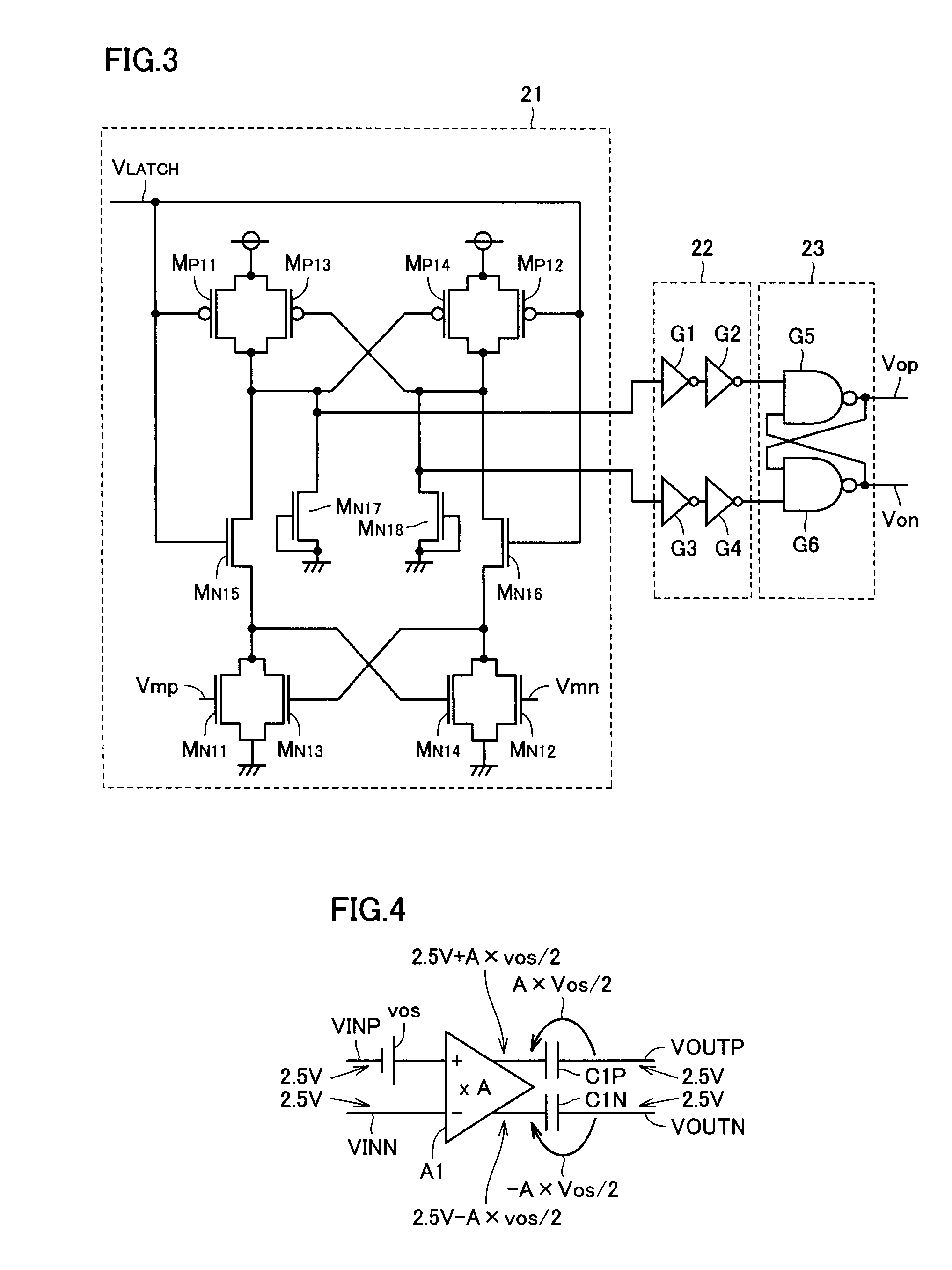 Semiconductor integrated circuit performing a voltage comparison and preventing deterioration of a voltage comparison accuracy