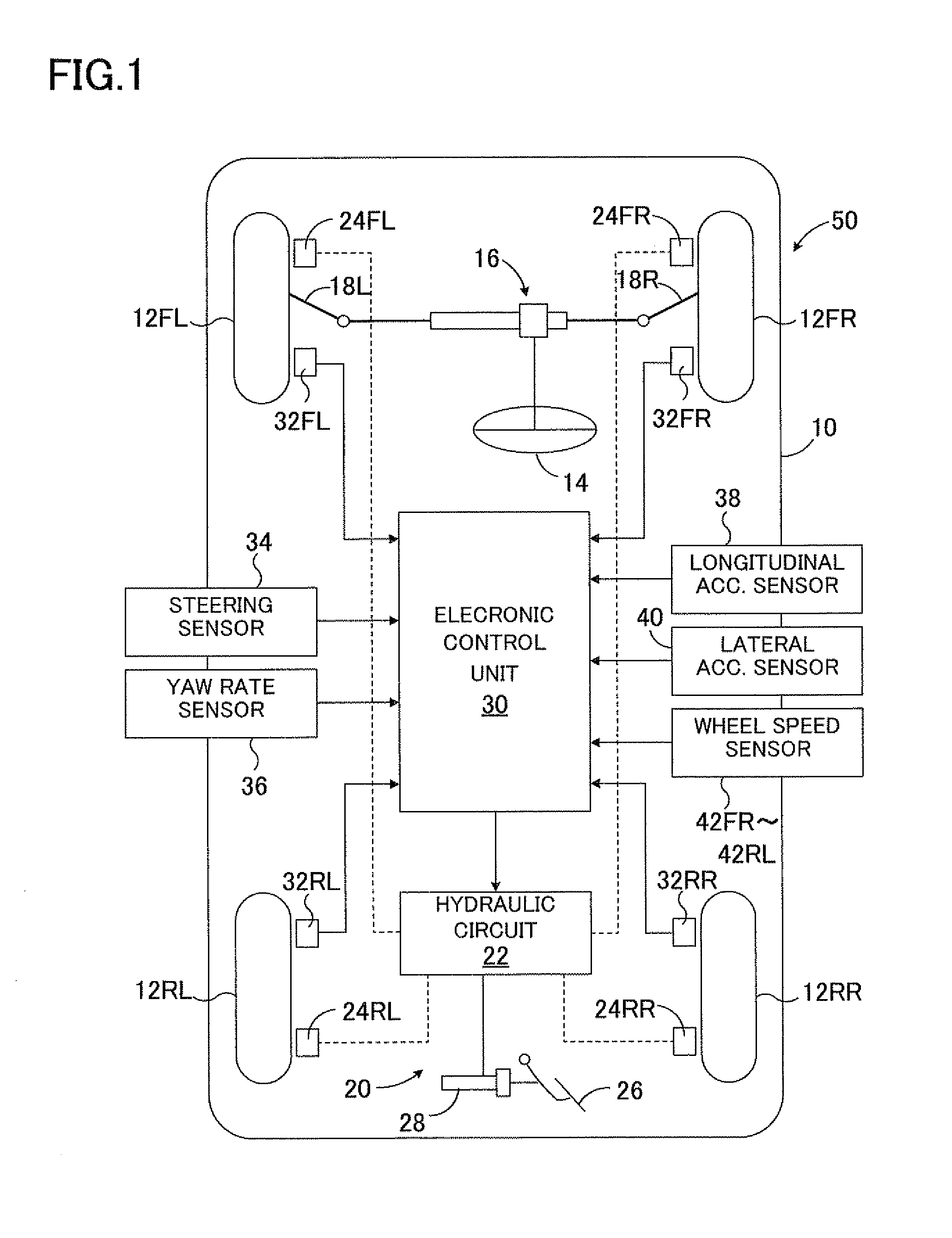 Device for estimating turning characteristic of vehicle
