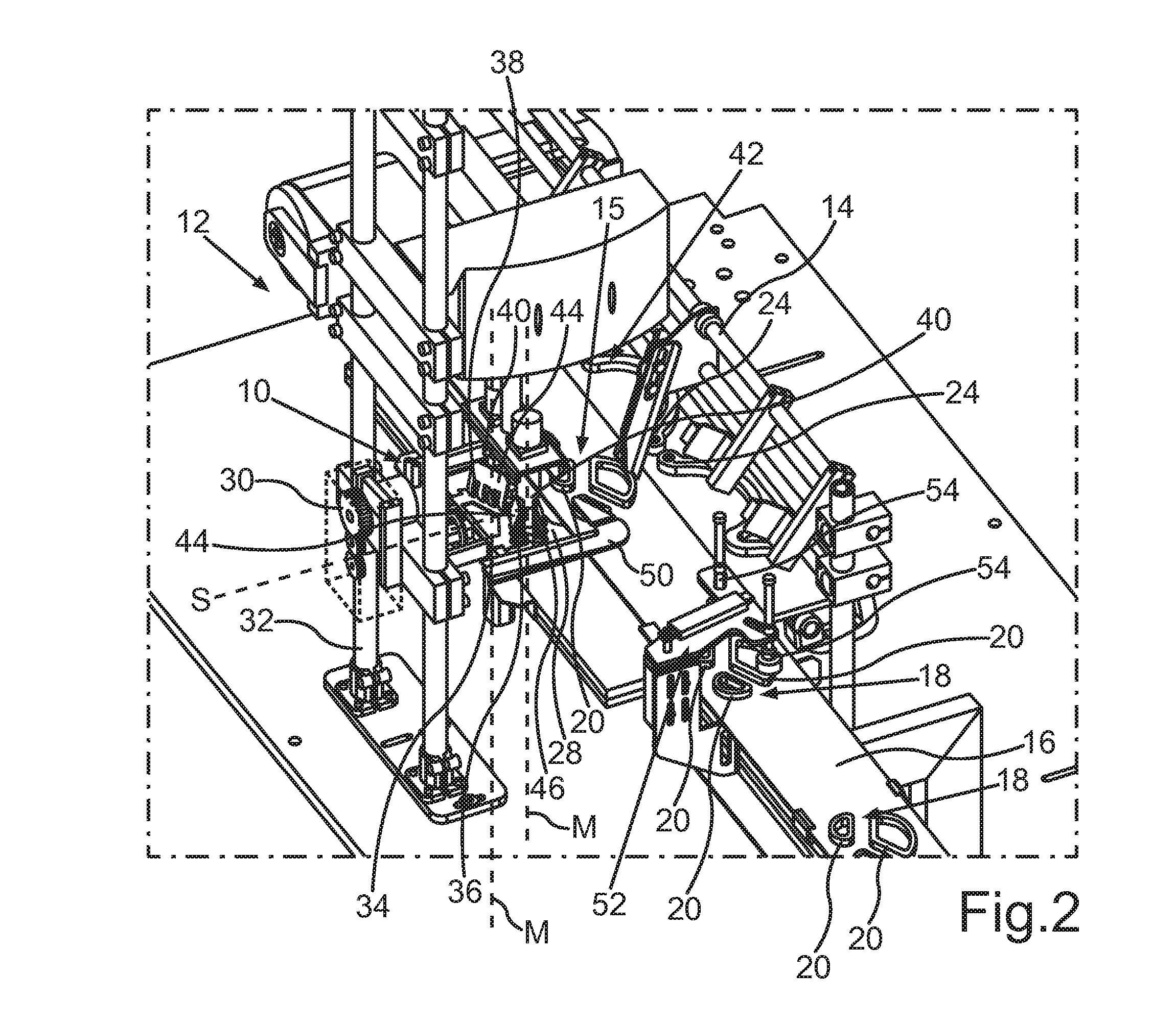 Looping Device for a Pretzel Shaping Machine