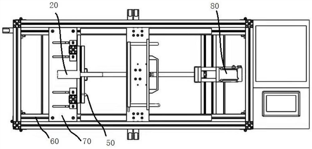 Device for detecting heat-resisting sheet by using flame