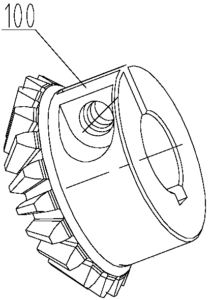 Method for adjusting engaging gap of bevel gears