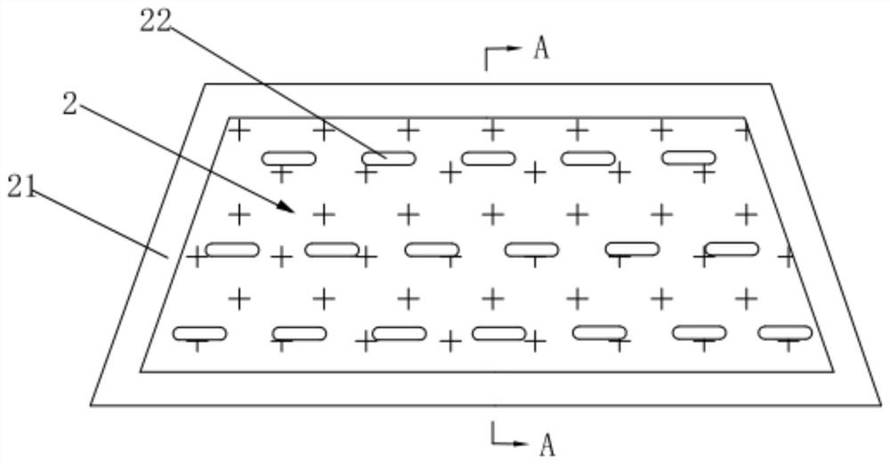 A processing method of square anchor lip and square anchor lip