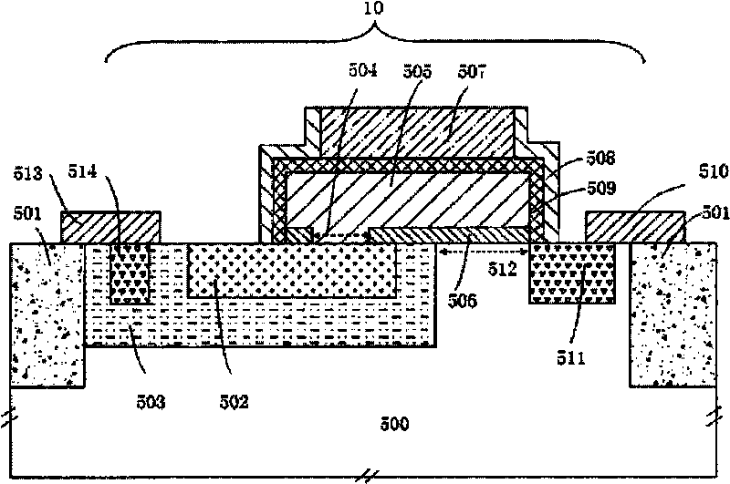 Semiconductor photosensitization device, production method and application thereof