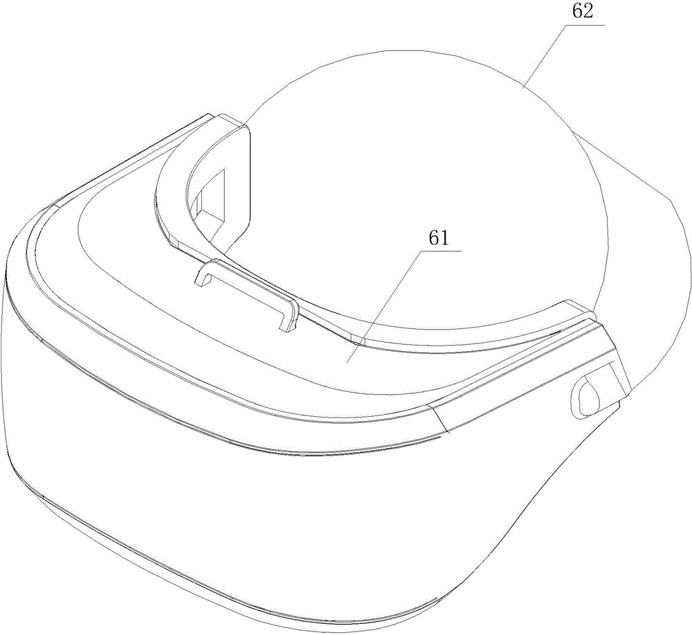 Imaging system and method for guiding eyeballs to trace virtual reality