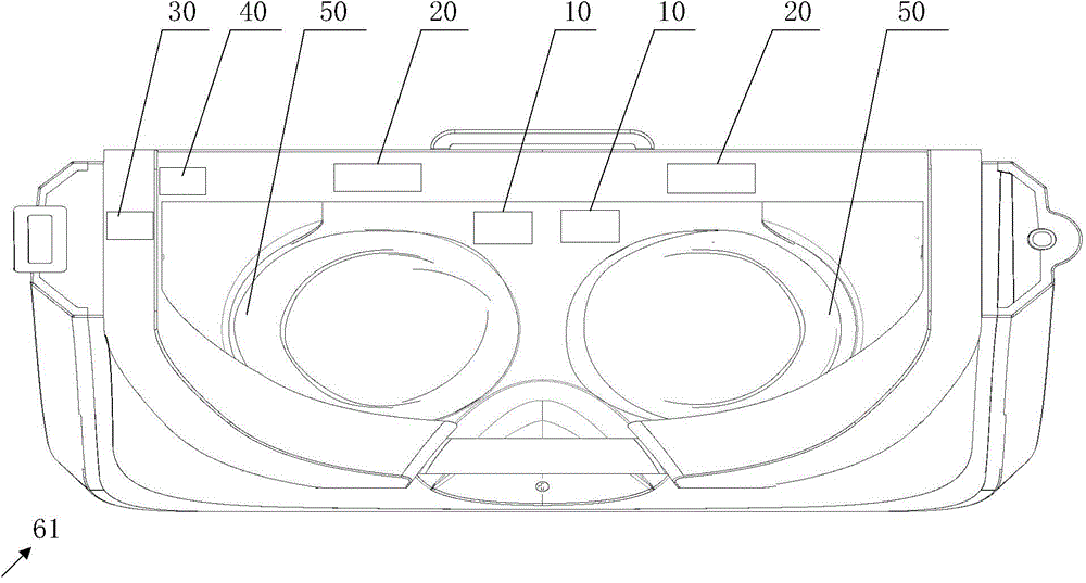 Imaging system and method for guiding eyeballs to trace virtual reality