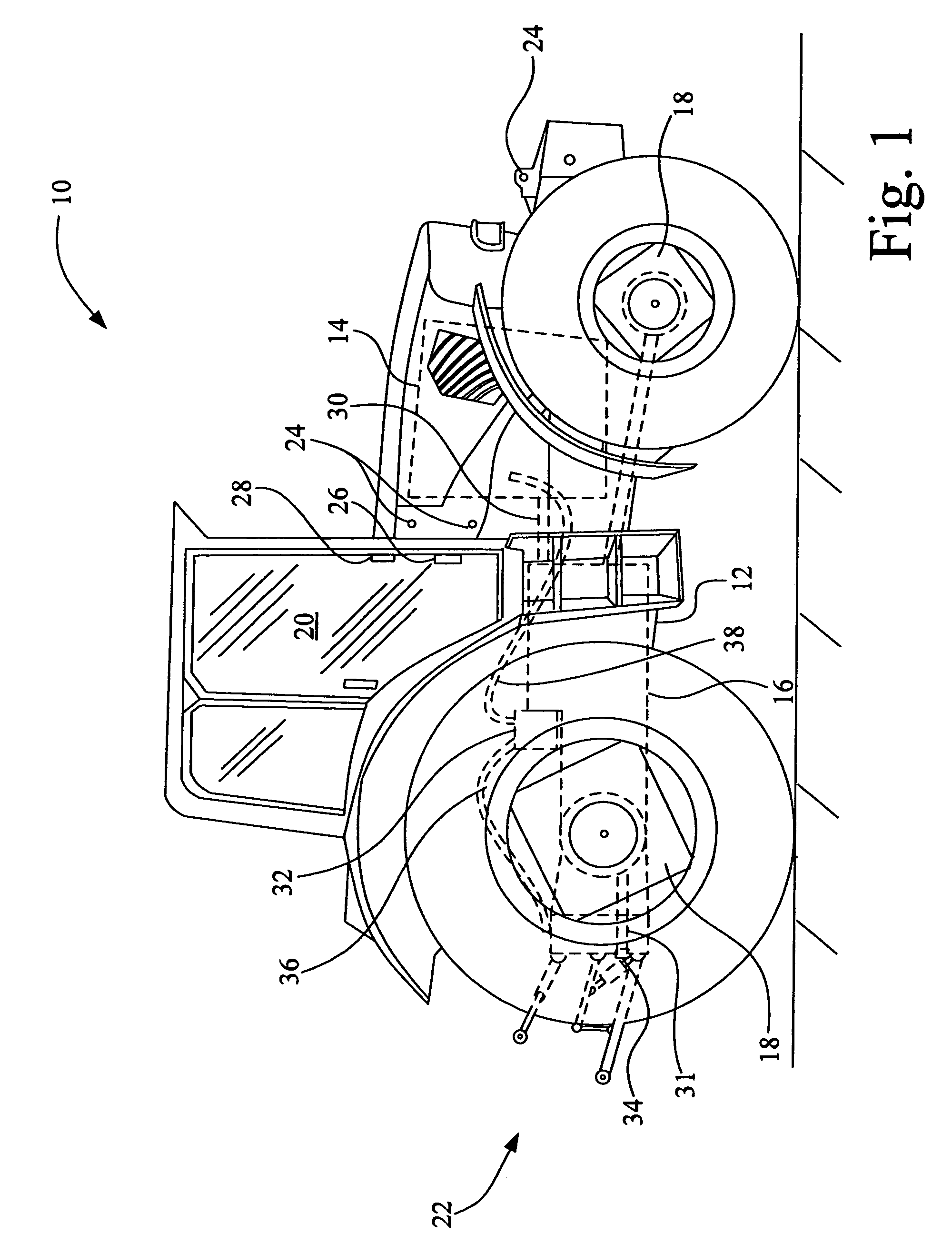 Method for optimizing fuel consumption in a machine powered by an internal combustion engine