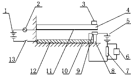 A nano-micro-mass measurement device based on FET gate displacement sensitivity