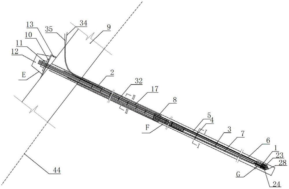 Composite Prestressed Anchor Cable Structure and Its Construction Method