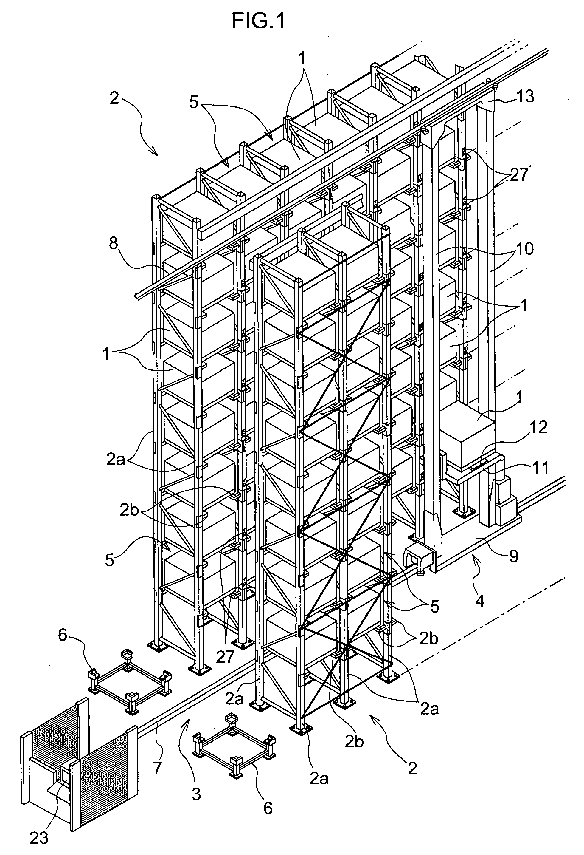 Article storage facility and operation method thereof