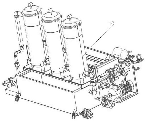 A CNC double-station polishing machine