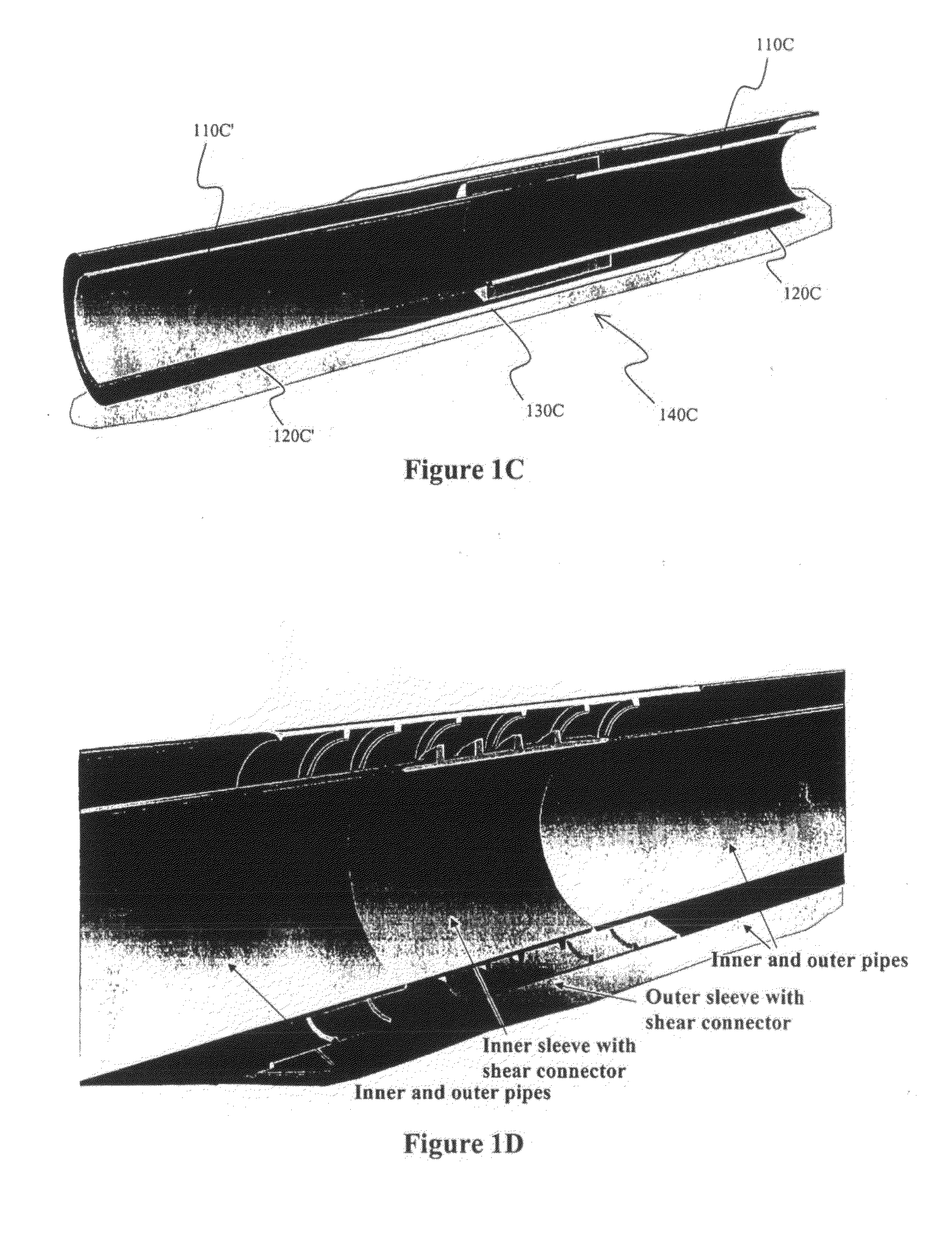 Cryogenic Pipeline Configurations and Methods