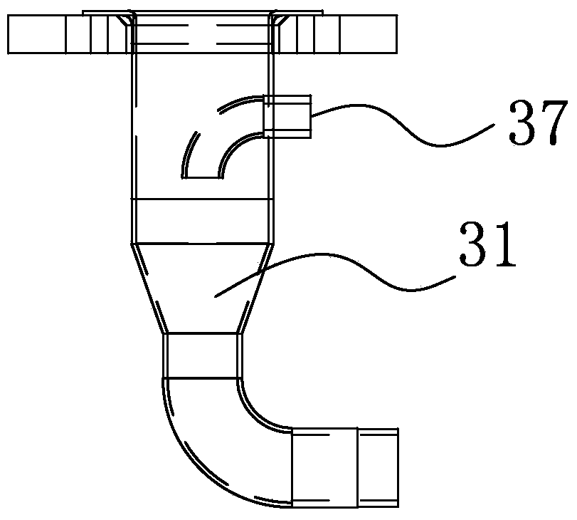 Gas-solid mixer for coating device