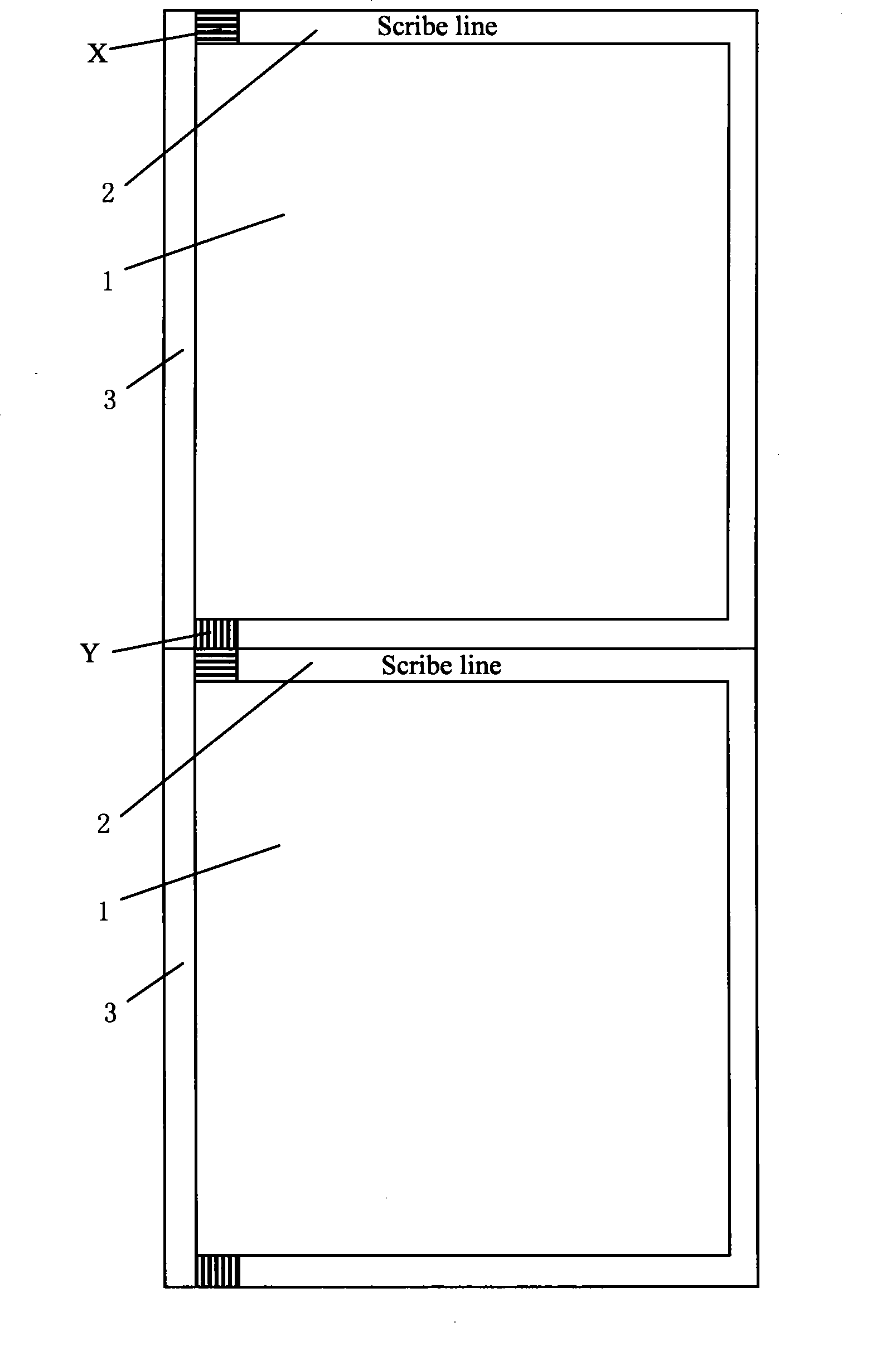 Lithography layout and method for measuring lithography deformation thereof