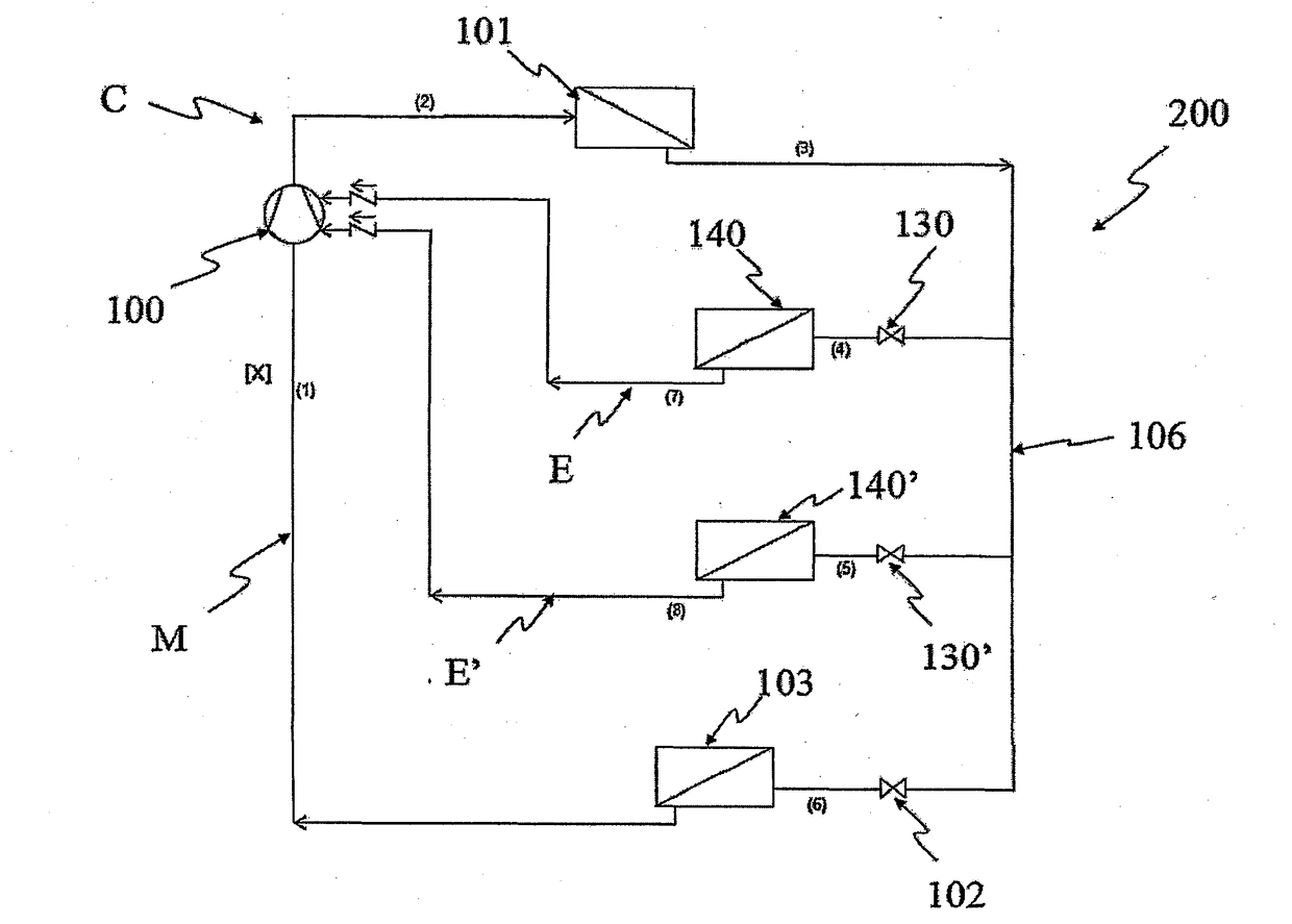 Reciprocating compressor for a cooling device