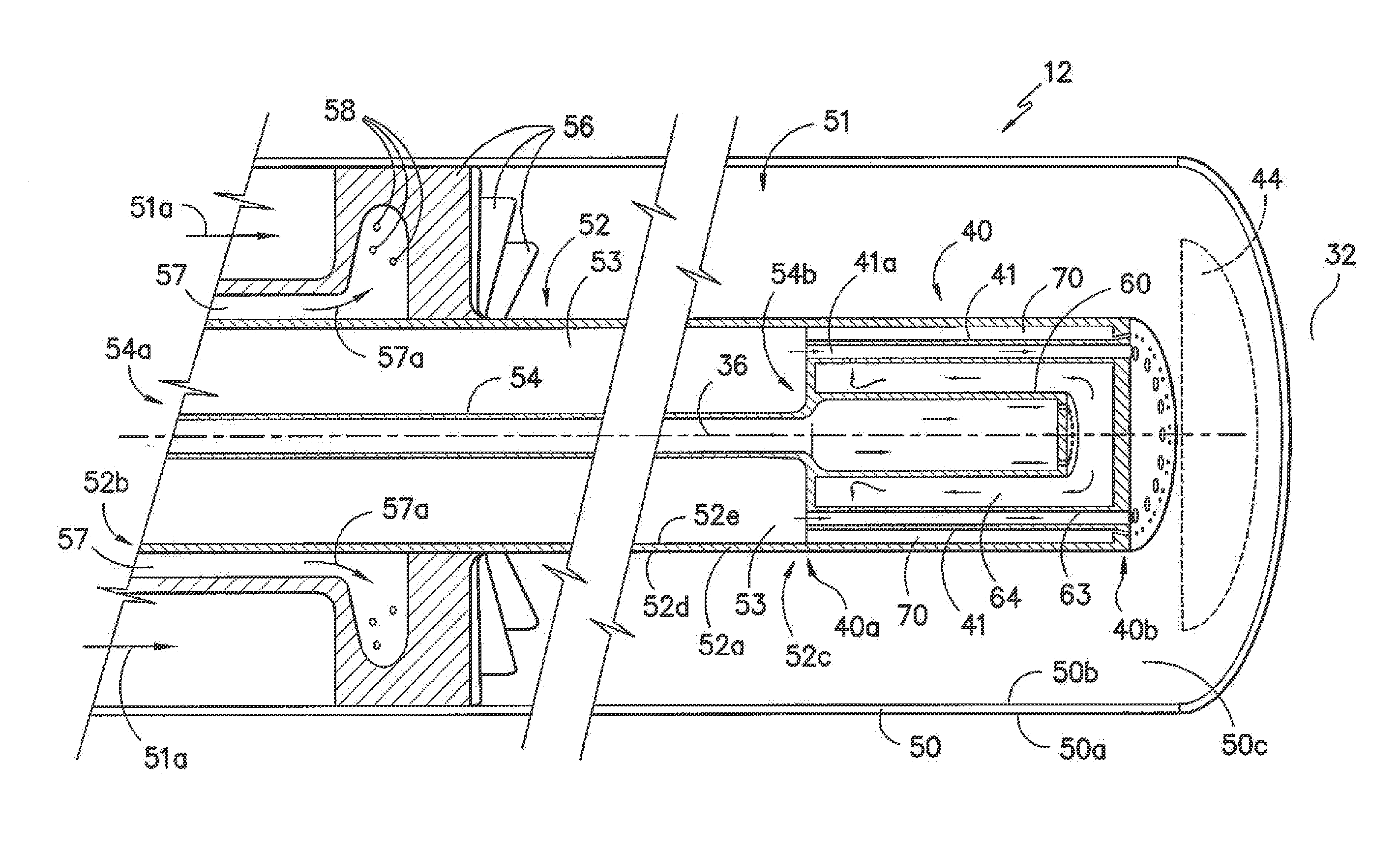 Annular premixed pilot in fuel nozzle