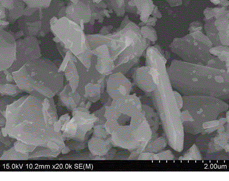 Novel synthetic method for lanthanum-manganese doped strontium ferrite magnetic powder
